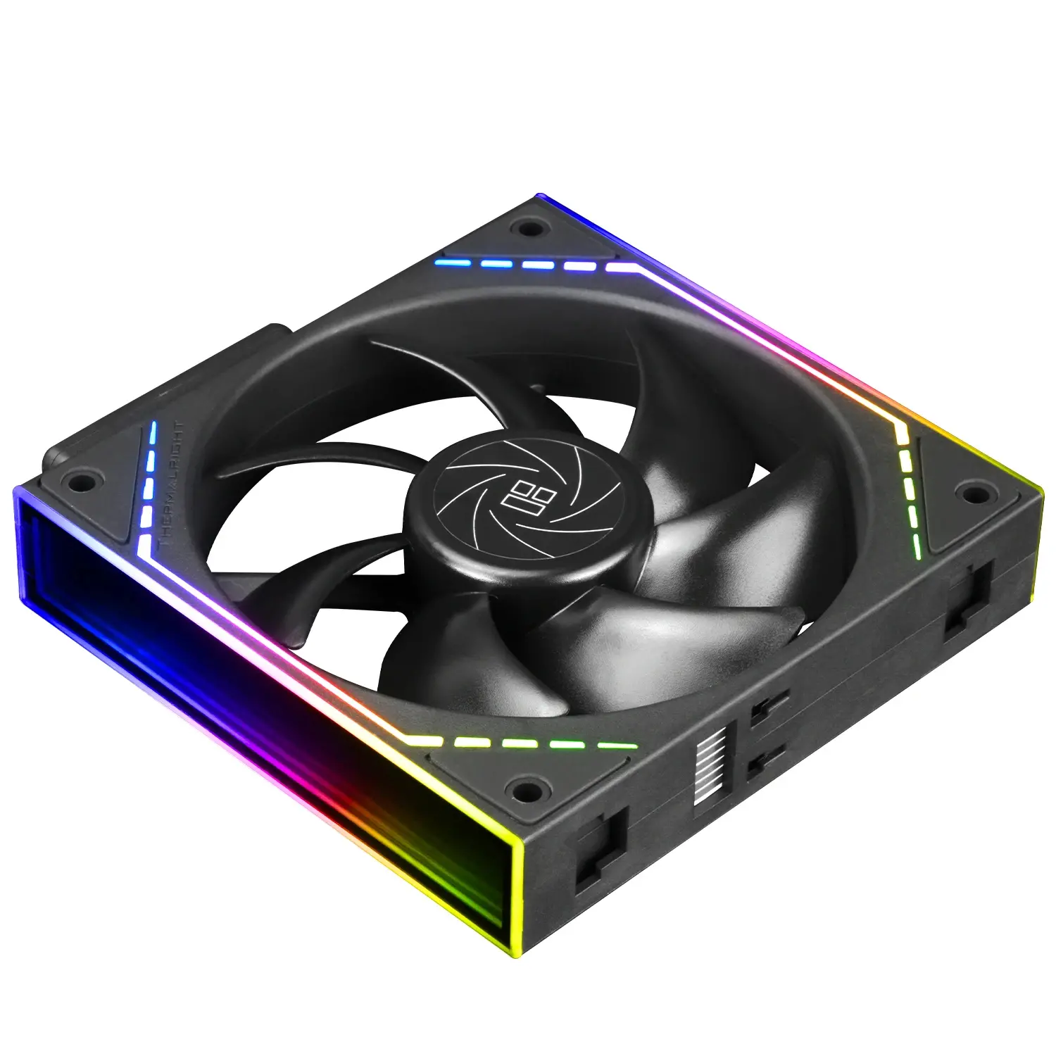 Thermalright Комплект вентилатори Fan Pack 3-in-1 3x120mm - TL-M12Q x 3 - Infinity Mirror, Daisy-Chain, A-RGB - image 6