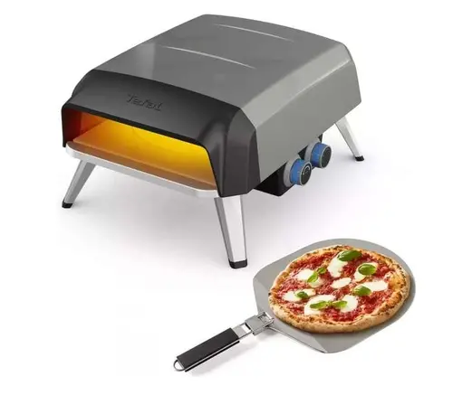 Пещ за пица, Tefal JM412010 Gas Pizza Oven Gaz Grey Fr - image 1