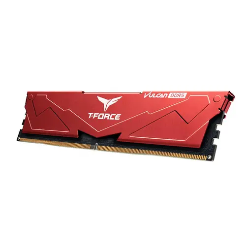 Памет Team Group T-Force Vulcan Red DDR5 32GB (2x16GB) 6000MHz CL30 - image 2