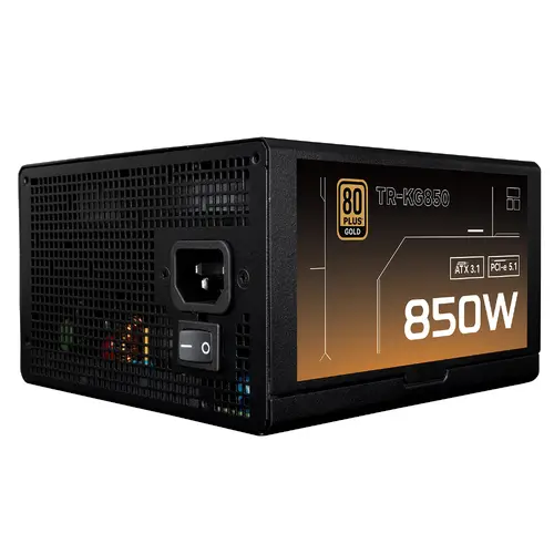 Thermalright τροφοδοτικό PSU ATX 3.1 850W Gold, πλήρως modular - TR-KG850 - 1