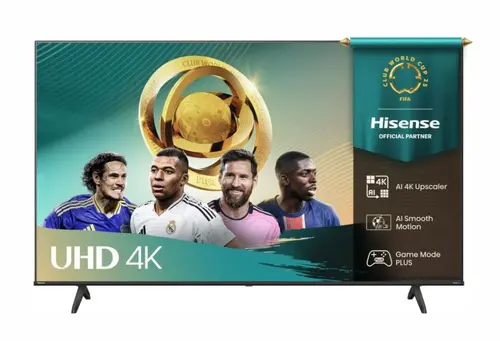 Телевизор, Hisense 50" A6Q, 4K Ultra HD 3840x2160, DLED, DFA, Precision Colour, HDR 10+, HLG, Dolby Vision,Light sensor, Smart TV, WiFi, BT, AnyView Cast, Gaming Mode, 1xHDMI2 eArc, 3xHDMI, 2xUSB, LAN, CI+, DVB-T2/C/S2, Black