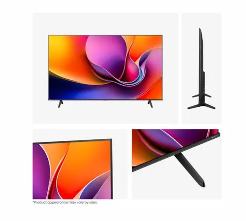 Телевизор, Hisense 75" A6Q, 4K Ultra HD 3840x2160, DLED, DFA, Precision Colour, HDR 10+, HLG, Dolby Vision,Light sensor, Smart TV, WiFi, BT, AnyView Cast, Gaming Mode, 1xHDMI2 eArc, 3xHDMI, 2xUSB, LAN, CI+, DVB-T2/C/S2, Black - image 2