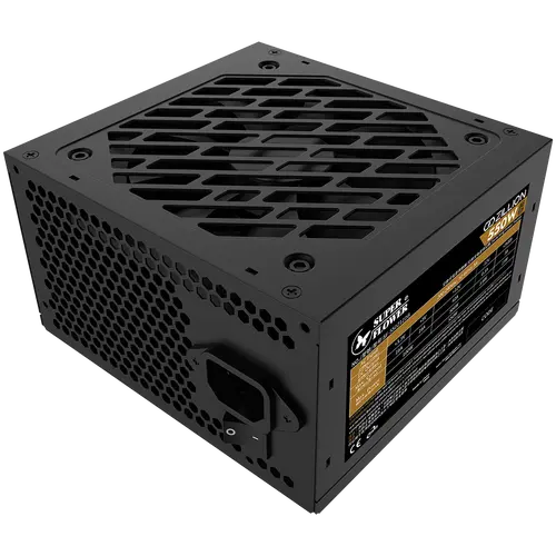 Super Flower Zillion DB Bronze 550W ATX 2.4, 80 Plus Bronze, Flat Black Cables, 120mm Fan, 140mmx150mmx86mm, 3 Year Warranty