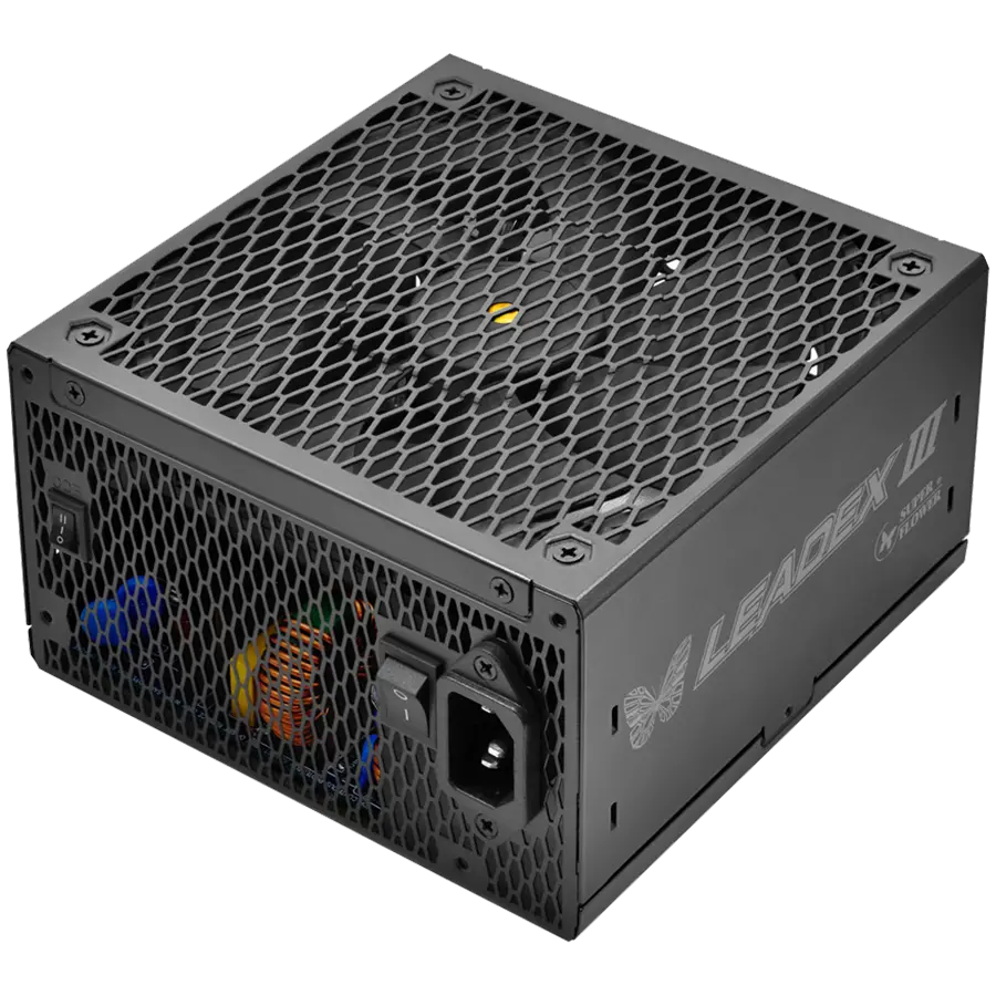 Super Flower Leadex III Gold 850W ATX 3.1, 80 Plus Gold, Fully Modular, Flat Black Cables, 140mm Fan, 150mmx150mmx86mm, 7 Year Warranty - image 1