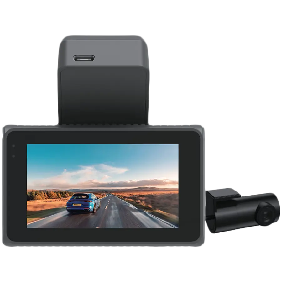 Imou S800 Pro, cameră video auto 4K, 3840x2160, FOV 123, H265, USB-C, Wi-Fi AP, microfon și difuzor încorporate, modul G-Sensor, card MicroSD până