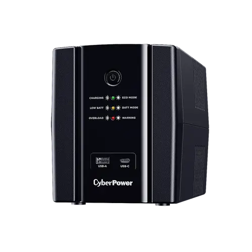 UPS εξοικονόμησης ενέργειας με AVR, 1500VA/900W, 4x Schuko, Αυτονομία στα 90W ( min ):60, Προστασία από υπερτάσεις και αιχμές τάσης; GreenPower UPS - 1