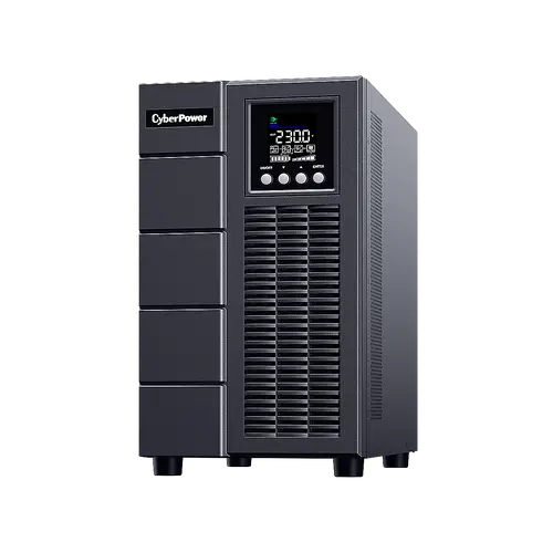 Online tower UPS 3000VA/2700W, синусоидален изход, енергоспестяващ, 2х C13/4x Schuko, Output 200~240V Programmable; OLS3000EA-DE