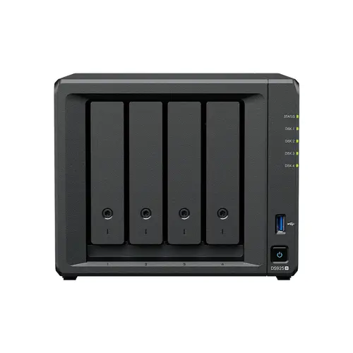 4-bay (up to 9-bay) Synology NAS server for Small and Medium Business DS925+