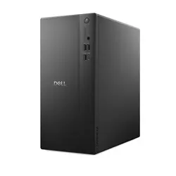 Настолен компютър, Dell Tower ECT1250, Intel Core Ultra 7-265 (20 Cores, 30MB Total Cache, 2.4GHz), 16GB, 1x16GB, DDR5, 5600MT/s, 1TB M.2 PCIe NVMe SSD, Intel UHD Graphics, Wi-Fi 6, Bulgarian Keyboard&Mouse, 180W, Win 11Pro, 3Y PS