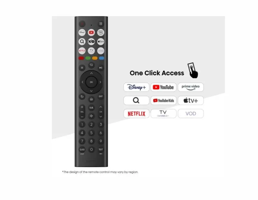 Телевизор, Hisense 32" A5Q, Full HD 1920x1080, QLED, Quantum Dot, HDR, HLG, DTS HD, Light Sensor, Dolby Audio, Smart TV, WiFi, WiFi Direct, 2xHDMI, 2xUSB, LAN, CI+, DVB-T2/C/S2, Black - image 2
