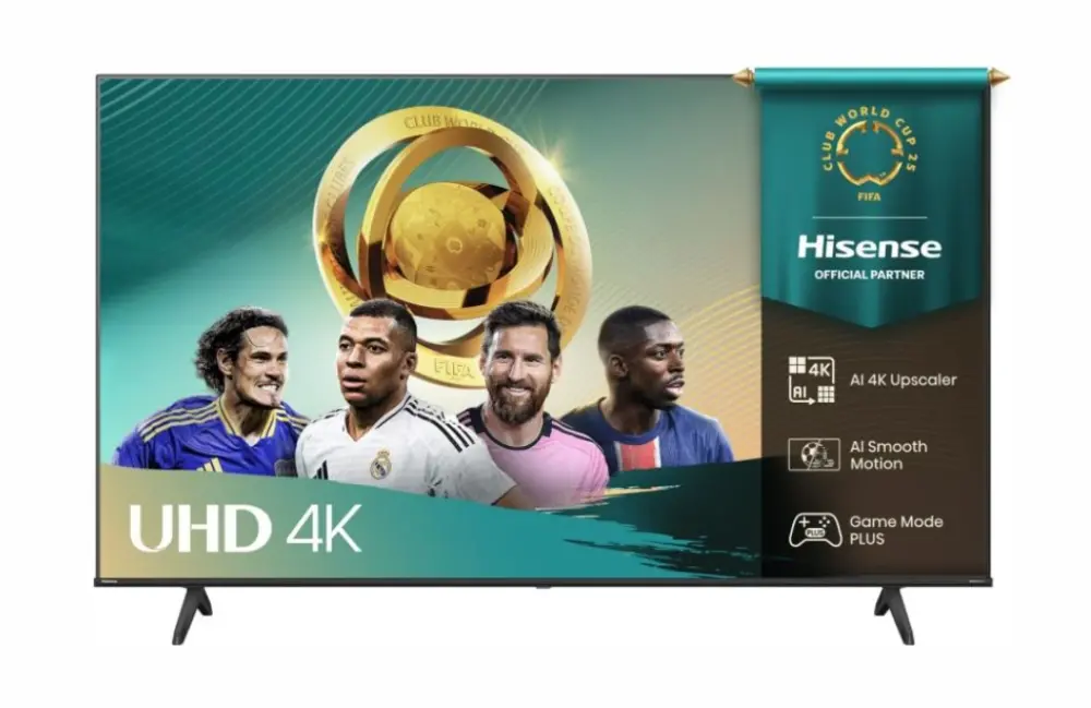 Телевизор, Hisense 55" A6Q, 4K Ultra HD 3840x2160, DLED, DFA, Precision Colour, HDR 10+, HLG, Dolby Vision,Light sensor, Smart TV, WiFi, BT, AnyView Cast, Gaming Mode, 1xHDMI2 eArc, 3xHDMI, 2xUSB, LAN, CI+, DVB-T2/C/S2, Black