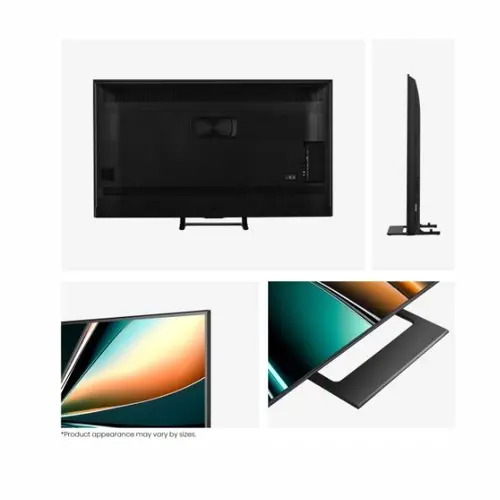 Телевизор, Hisense 50" U7Q, 4K Ultra HD 3840x2160, ULED, FALD, Quantum Dot, 144Hz, IPS, HDR 10+, HLG, Dolby Vision IQ, Dolby Atmos, Smart TV, WiFi 5GHz, WiFi Direct, BT, Anyview Cast, 4xHDMI, 2xUSB, LAN, CI+, DVB-T2/C/S2, Black - image 2