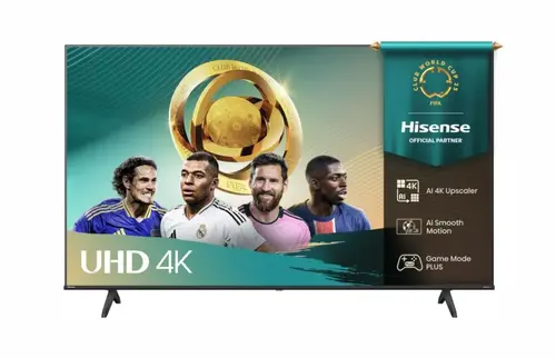 Телевизор, Hisense 65" A6Q, 4K Ultra HD 3840x2160, DLED, DFA, Precision Colour, HDR 10+, HLG, Dolby Vision, DTS Virtual X, Smart TV, WiFi, BT, Light Sensor, Gaming Mode, 1xHDMI2 eArc, 3xHDMI, 2xUSB, LAN, CI+, DVB-T2/C/S2, Black