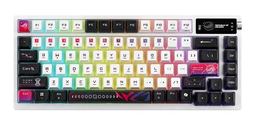 Геймърска безжична Клавиатура ASUS ROG Azoth X - White - image 1