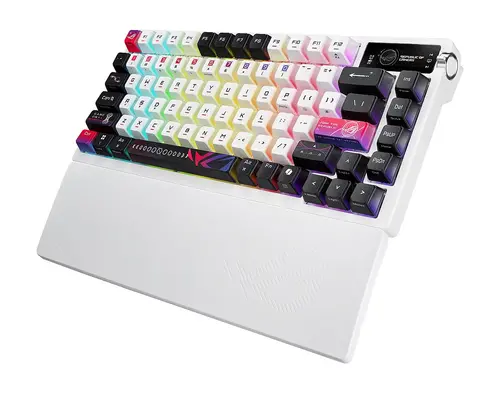 Геймърска безжична Клавиатура ASUS ROG Azoth X - White - image 5