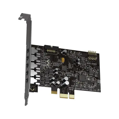 Звукова карта CREATIVE Sound Blaster Audigy FX V2 Hi-Res 5.1 - PCIe - image 2