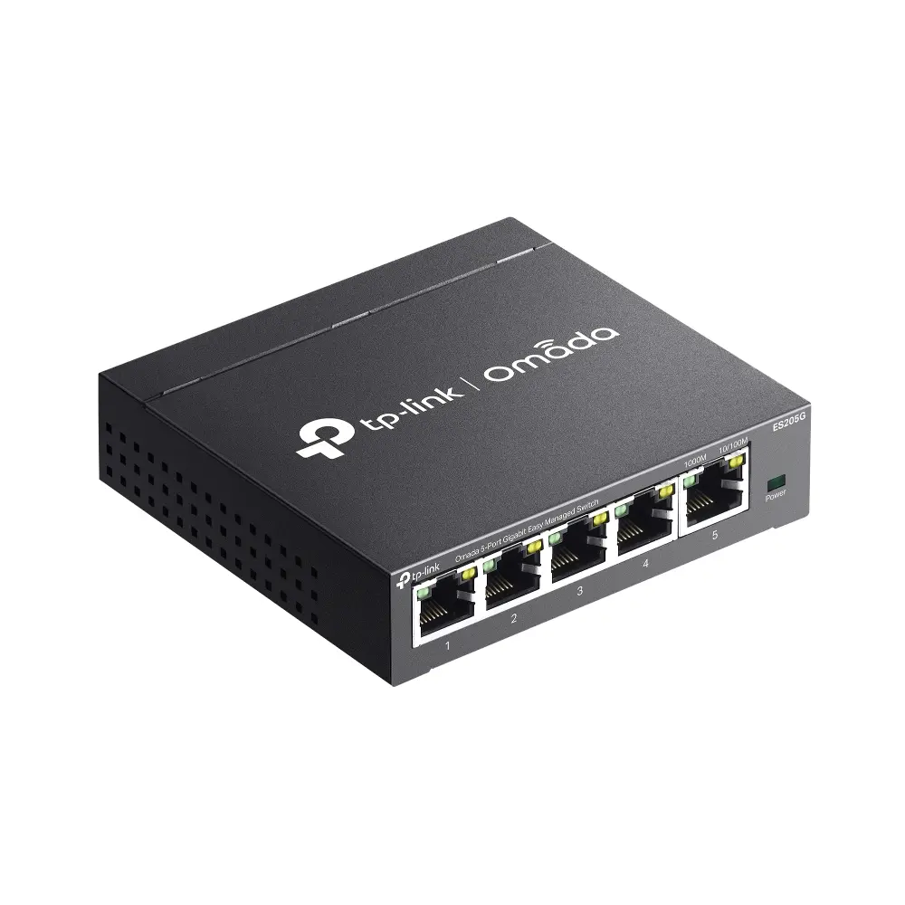Комутатор TP-LINK ES205G,Omada 5 порта Easy Managed Switch - image 3
