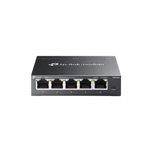 Комутатор TP-LINK ES205P,Omada 5 порта Easy Managed Switch