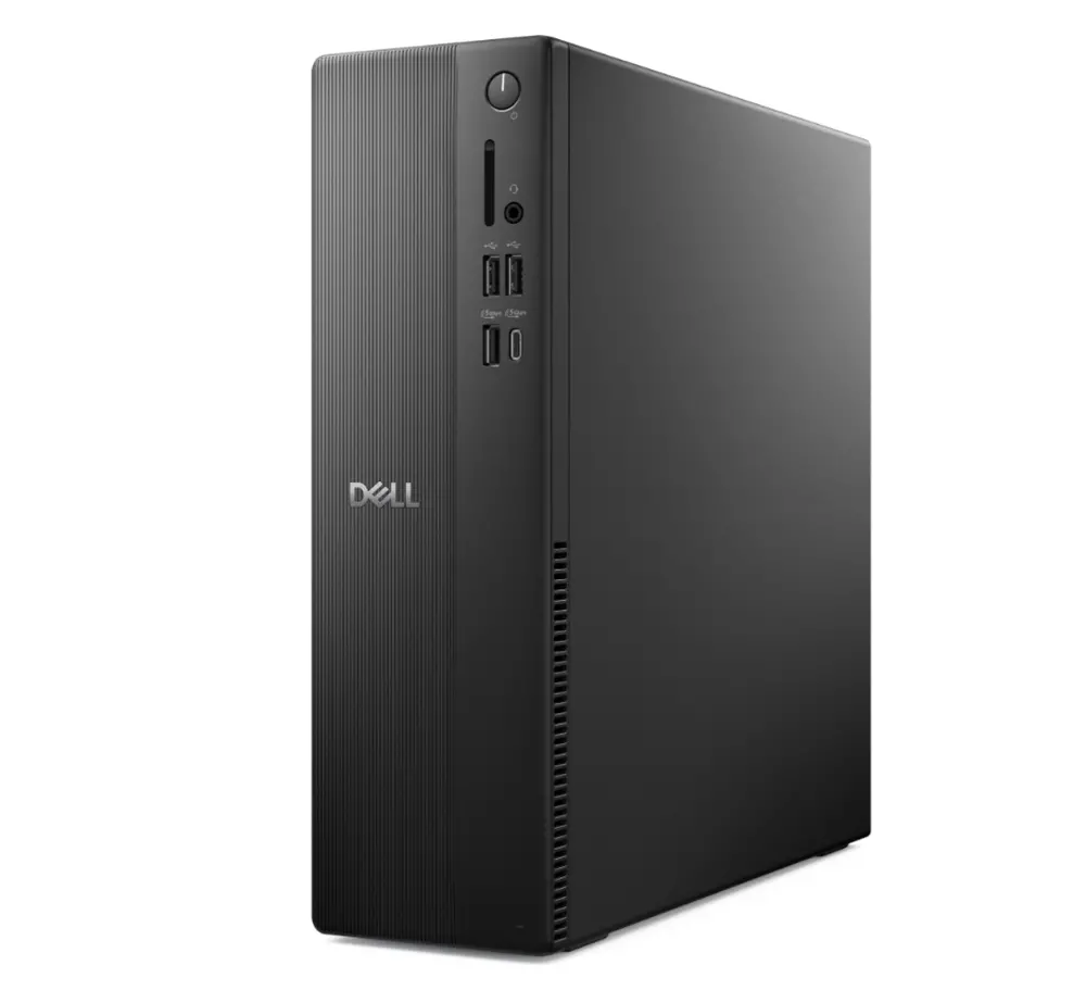 Настолен компютър, Dell Slim ECS1250, Intel Core Ultra 7-265 (20 Cores, 30MB Total Cache,2.4GHz), 16GB, 1x16GB, DDR5, 5600MT/s, 1TB M.2 PCIe NVMe SSD, Intel UHD Graphics, Wi-Fi 6, Keyboard&Mouse, 180W, Win 11Pro, 3Y PS - image 1