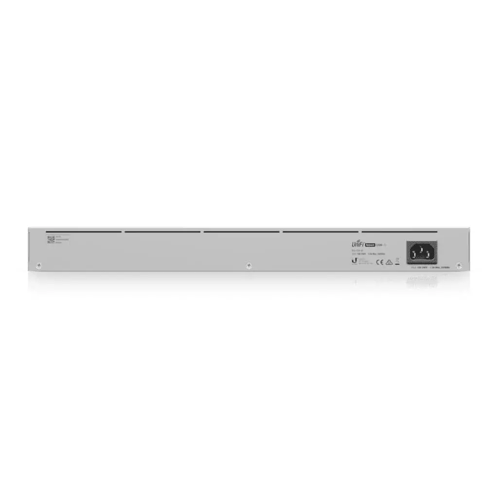 Комутатор Ubiquiti USW-48, 48x Gbit, 4xSFP слота, L2 управляем, 1.3" цветен дисп - image 3