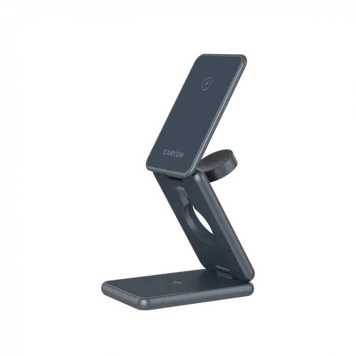 CANYON încărcător wireless pliabil OnCharge 309 15W 3în1 metalic - 11