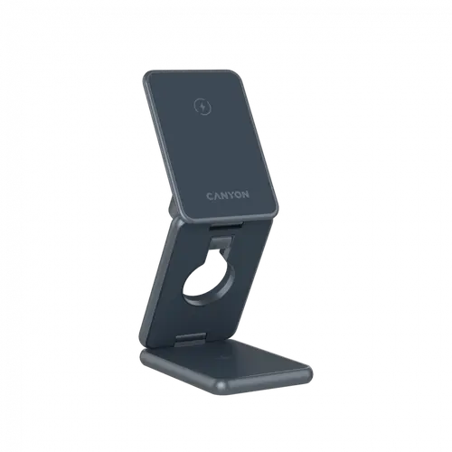 CANYON încărcător wireless pliabil OnCharge 309 15W 3în1 metalic - 1