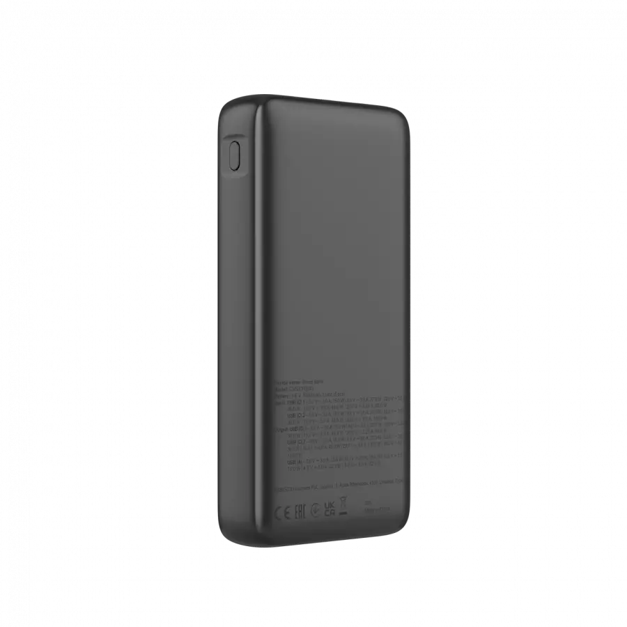 CANYON Power Bank PB-240, 25000mAh PD140W display power bank,Size160.0x82x27 mm Weight 508+-10g, Dark Grey - image 2