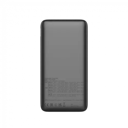 CANYON Power Bank PB-240, 25000mAh PD140W display power bank,Size160.0x82x27 mm Weight 508+-10g, Dark Grey - image 3