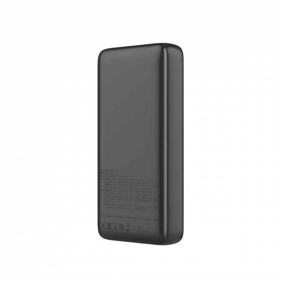 CANYON Power Bank PB-240, 25000mAh PD140W display power bank,Size160.0x82x27 mm Weight 508+-10g, Dark Grey - image 4