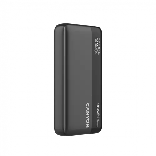 CANYON Power Bank PB-240, 25000mAh PD140W display power bank,Size160.0x82x27 mm Weight 508+-10g, Dark Grey - image 6