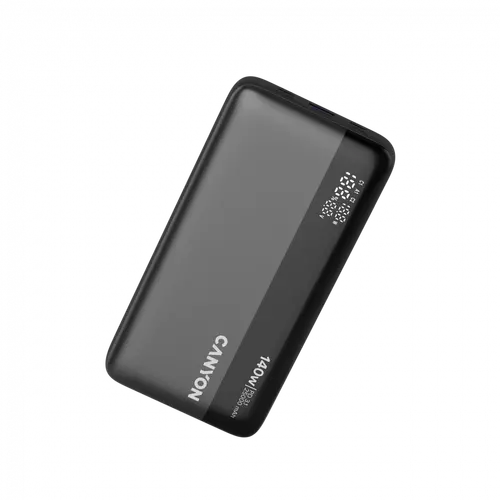 CANYON Power Bank PB-240, 25000mAh PD140W display power bank,Size160.0x82x27 mm Weight 508+-10g, Dark Grey - image 7