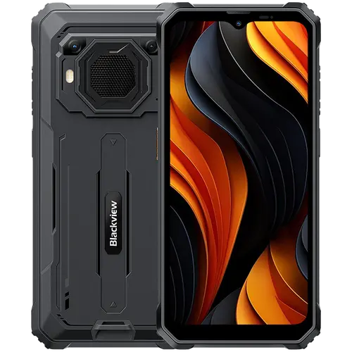 Blackview BV6200 Plus LTE 6.56" HD+IPS 720x1612 90Hz  8+256GB Unisoc T606 Octa-core 1.6GHz CAM Front 13MP Rear 16+2MP IP68/IP69K/MIL-STD-810H NFC Fingerprint 11000mAh NO Charger Android 14 Black
