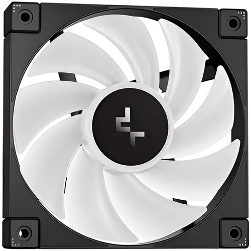 DeepCool LP240, 240mm CPU Liquid Cooler, 2x120mm ARGB PWM Fans, Dot-matrix Screen, Anti-Leak Technology, Black, LGA1851/1700/1200/1151/1150/1155, AMD AM5/AM4, 5Y, R-LP240-BKMSNC-G-1 - image 2