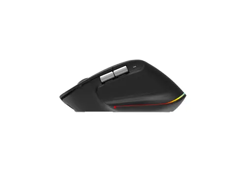 Мишка, Acer Easy Fit Wireless Mouse,RF 2.4 GHz dongle, Bluetooth 5.0, Wired, 6 buttons, DPI 4000, 122 g, Black with RGB strip - image 2