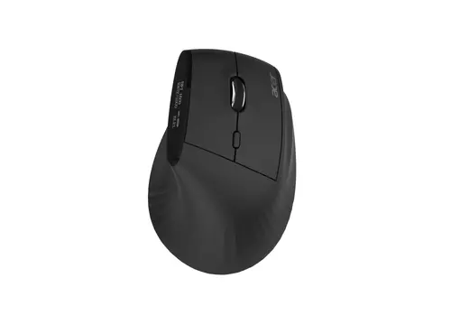 Mouse, Acer Smart Fit Wireless Mouse, dongle RF 2.4 GHz, Bluetooth 5.0, Cu fir, 10 butoane, DPI 8000, 90g, Negru cu bandă RGB - 5