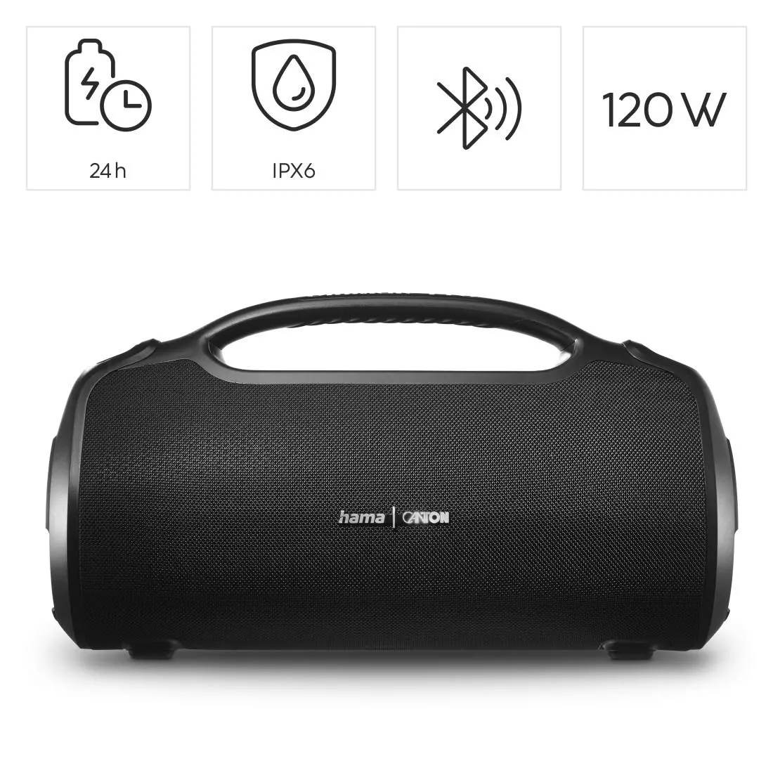 HAMA Canton Блутут колона "UltiMate Pro", водоустойчив IPX6, 120W, черен - image 18
