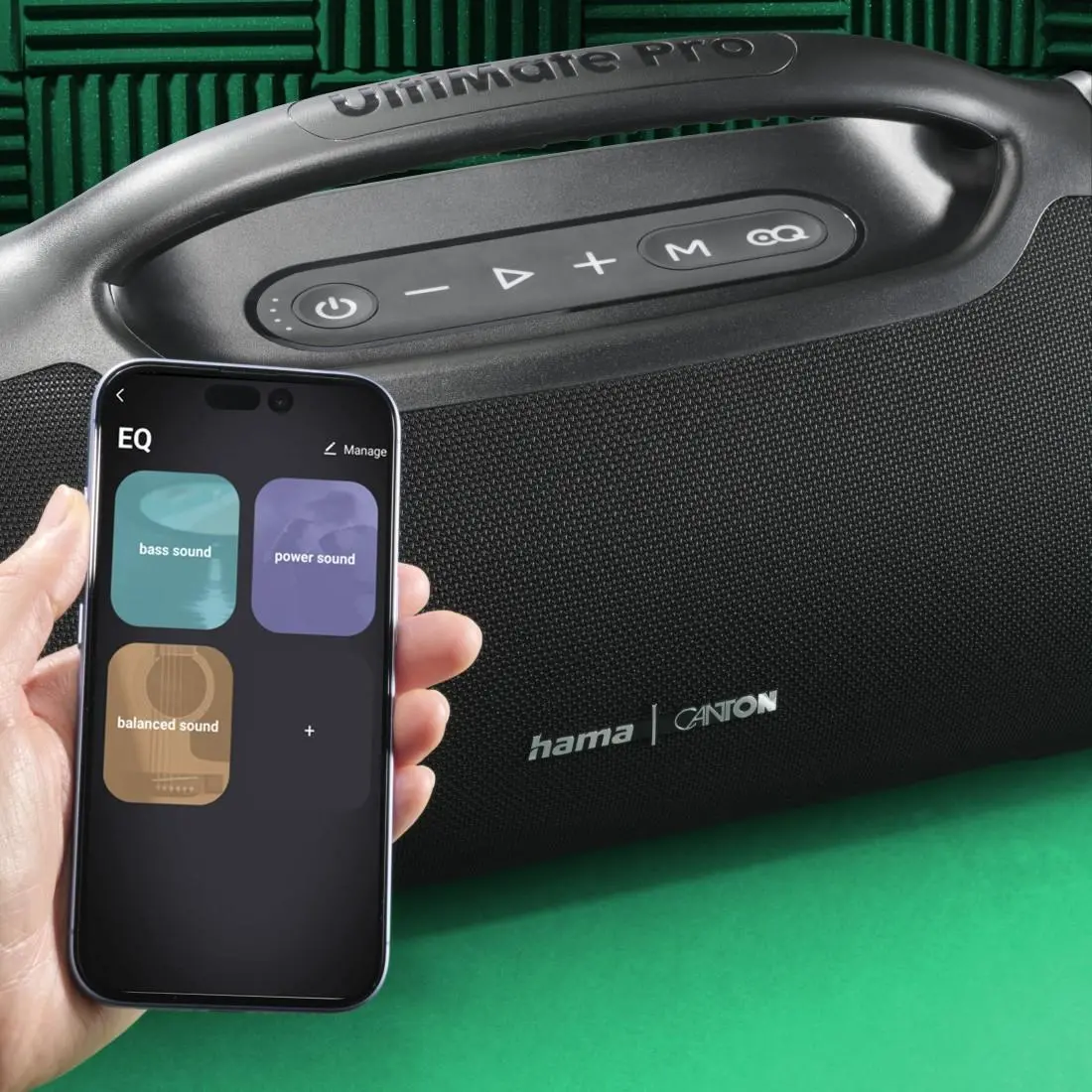 HAMA Canton Блутут колона "UltiMate Pro", водоустойчив IPX6, 120W, черен - image 8