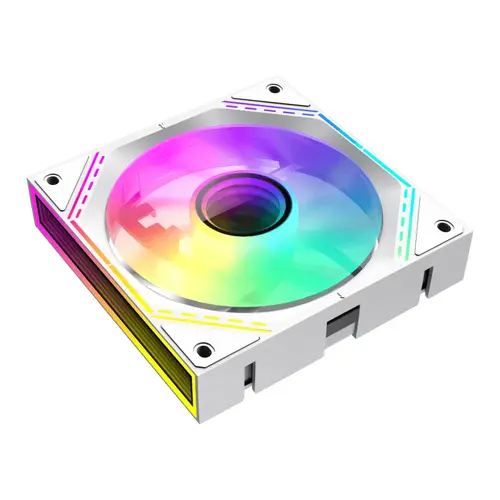 Gamemax Σετ ανεμιστήρων Fan Pack 3-in-1 3x120mm - FN12A-S3I White, Daisy-Chain, Addressable RGB - 5