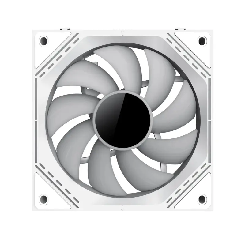 Gamemax Комплект вентилатори Fan Pack 3-in-1 3x120mm - FN12A-S3I White, Daisy-Chain, Addressable RGB - image 9