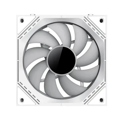 Gamemax Комплект вентилатори Fan Pack 3-in-1 3x120mm - FN12A-S3I White, Daisy-Chain, Addressable RGB - image 9