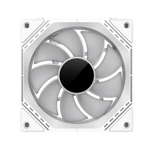 Gamemax Комплект вентилатори Fan Pack 3-in-1 3x120mm - FN12A-S3I-RW White, Reverse, Daisy-Chain, Addressable RGB - image 8