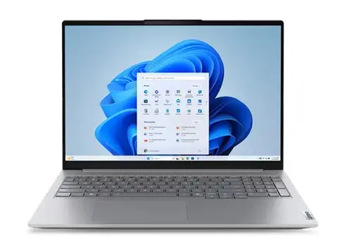 Лаптоп, Lenovo ThinkBook 16 G8 Intel Core Ultra 7 255H (up to 5.1GHz, 24MB), 16GB DDR5-5600, 512GB SSD, 16" WUXGA (1920x1200) IPS AG, Integrated Graphics, 1080p&IR Cam, Backlit KB, 3 cell, WLAN, BT, FPR, DOS, 3Y CCI