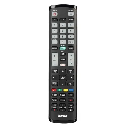HAMA Telecomandă universală pentru TV Samsung, IR, programabilă, butoane luminoase - 5