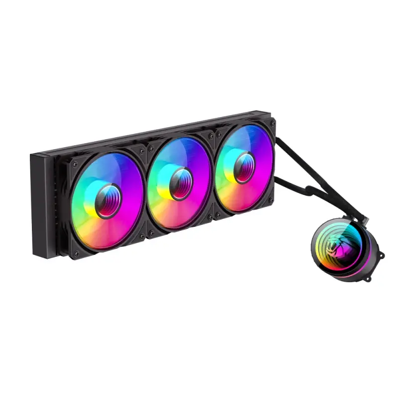 Gamemax υδρόψυξη Water Cooling IceBurg 360 Infinity Black - Infinity Mirror, Addressable RGB