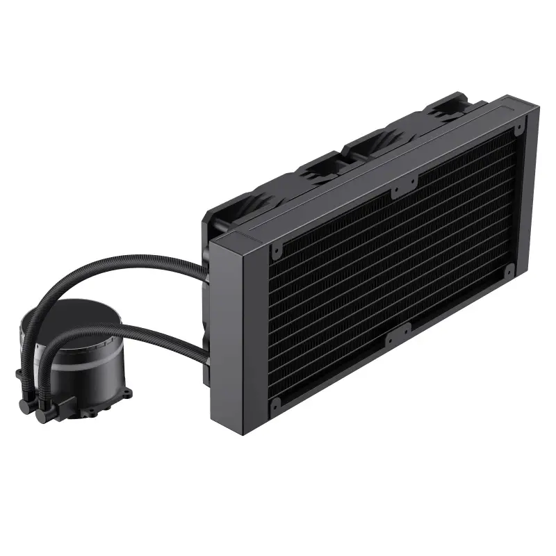 Gamemax водно охлаждане Water Cooling IceBurg 240 Infinity Black - Infinity Mirror, Addressable RGB - image 5
