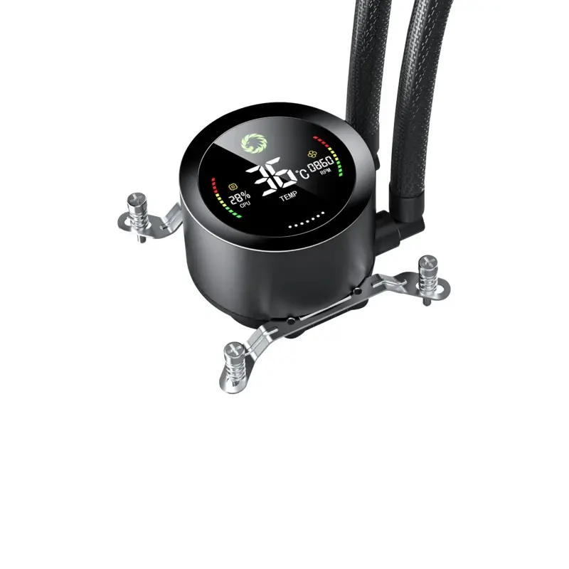 Gamemax водно охлаждане Water Cooling IceBurg 360 Digital Black - Addressable RGB - image 3