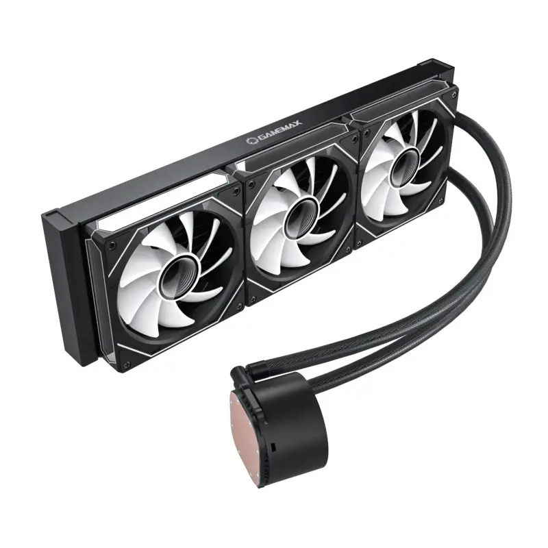 Gamemax водно охлаждане Water Cooling IceBurg 360 Digital Black - Addressable RGB - image 4