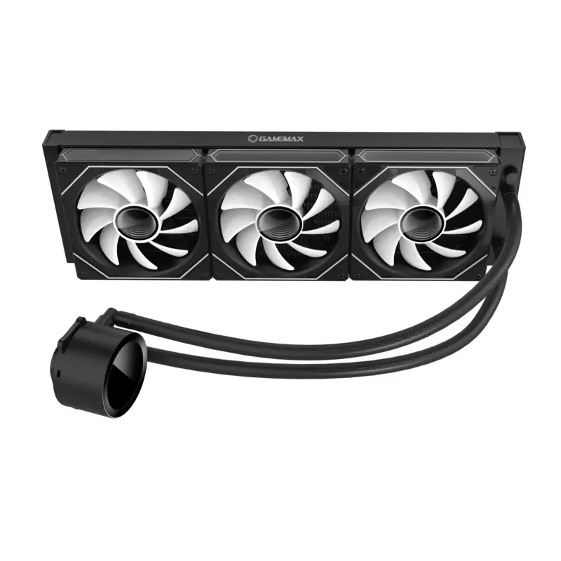 Gamemax водно охлаждане Water Cooling IceBurg 360 Digital Black - Addressable RGB - image 5