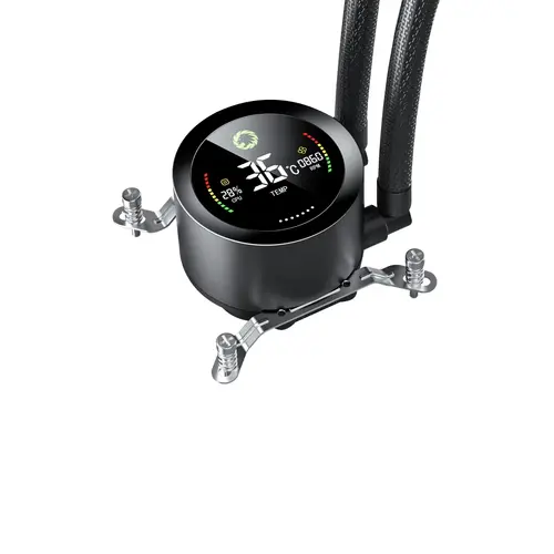 Gamemax водно охлаждане Water Cooling IceBurg 240 Digital Black - Addressable RGB - image 5