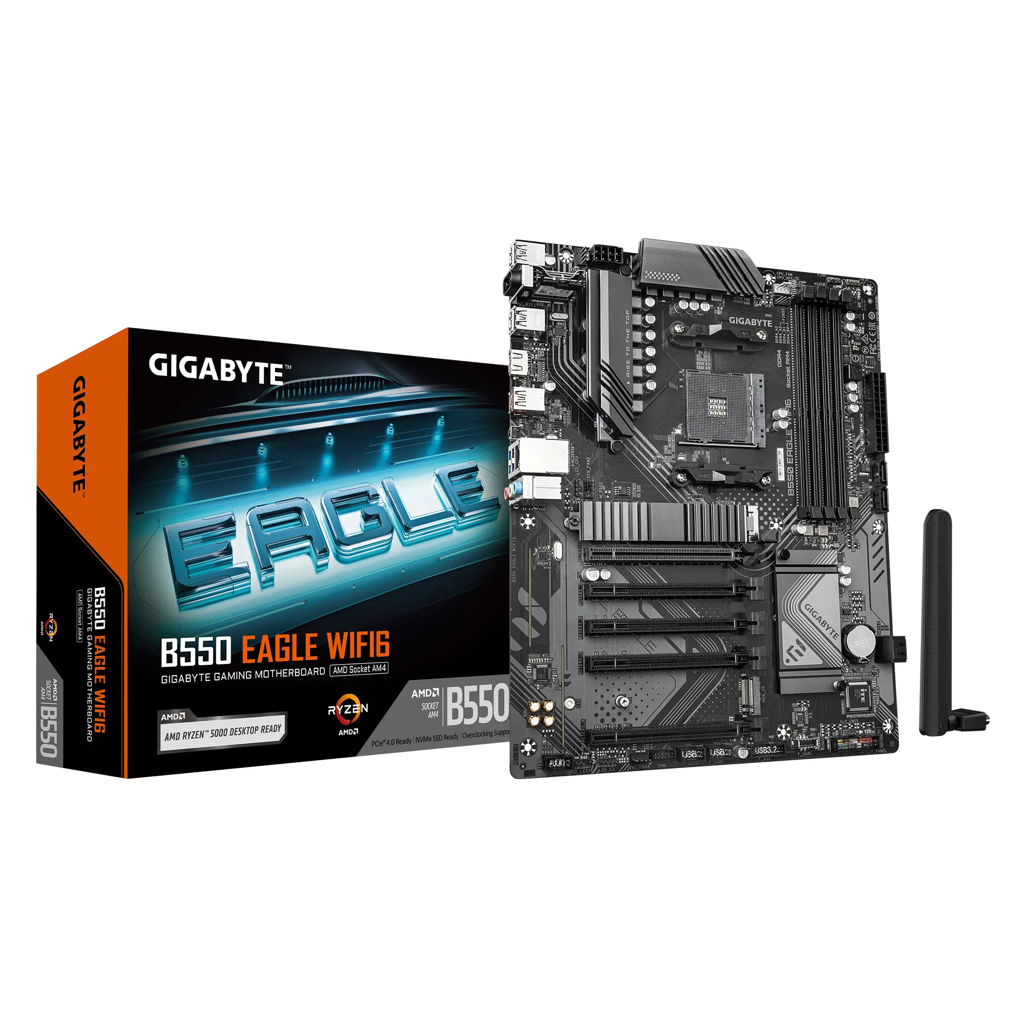 Дънна платка GIGABYTE B550 EAGLE WIFI 6 AM4 - image 3